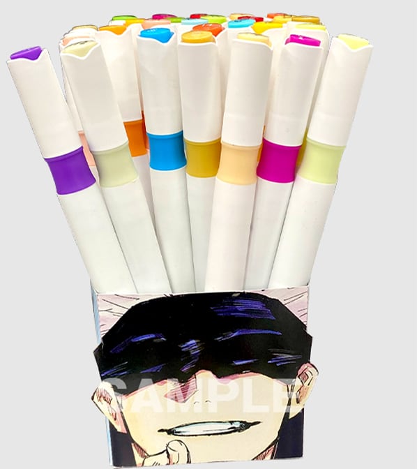 SAIKYO JUMP 06-2024 JUJUTSU KAISEN + GOJO PEN HOLDER + STICKERS JUJUTSU KAISEN + SDBH CARD