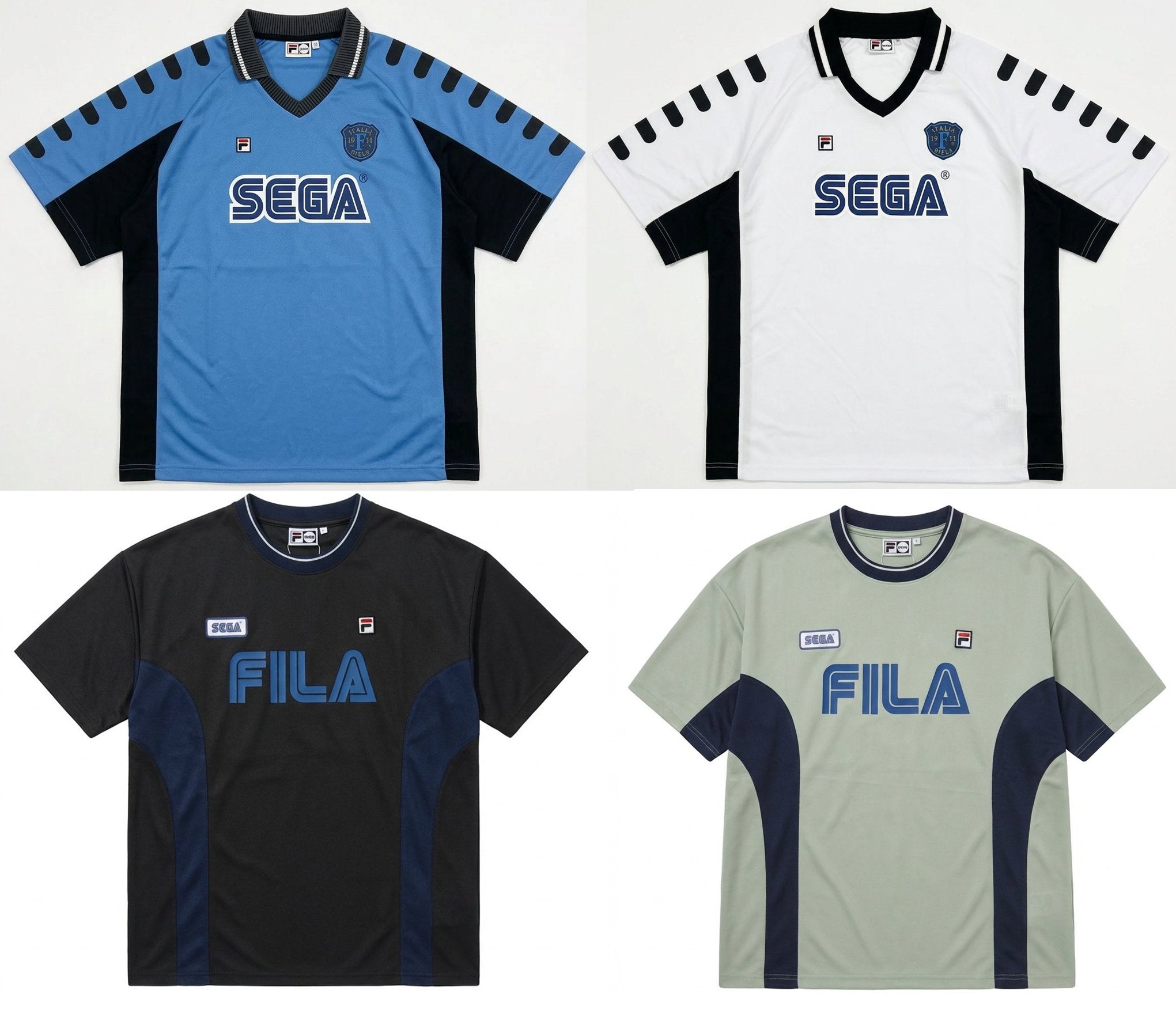 Sega x Fila Collection - Short Sleeved T-Shirt (4 Types)