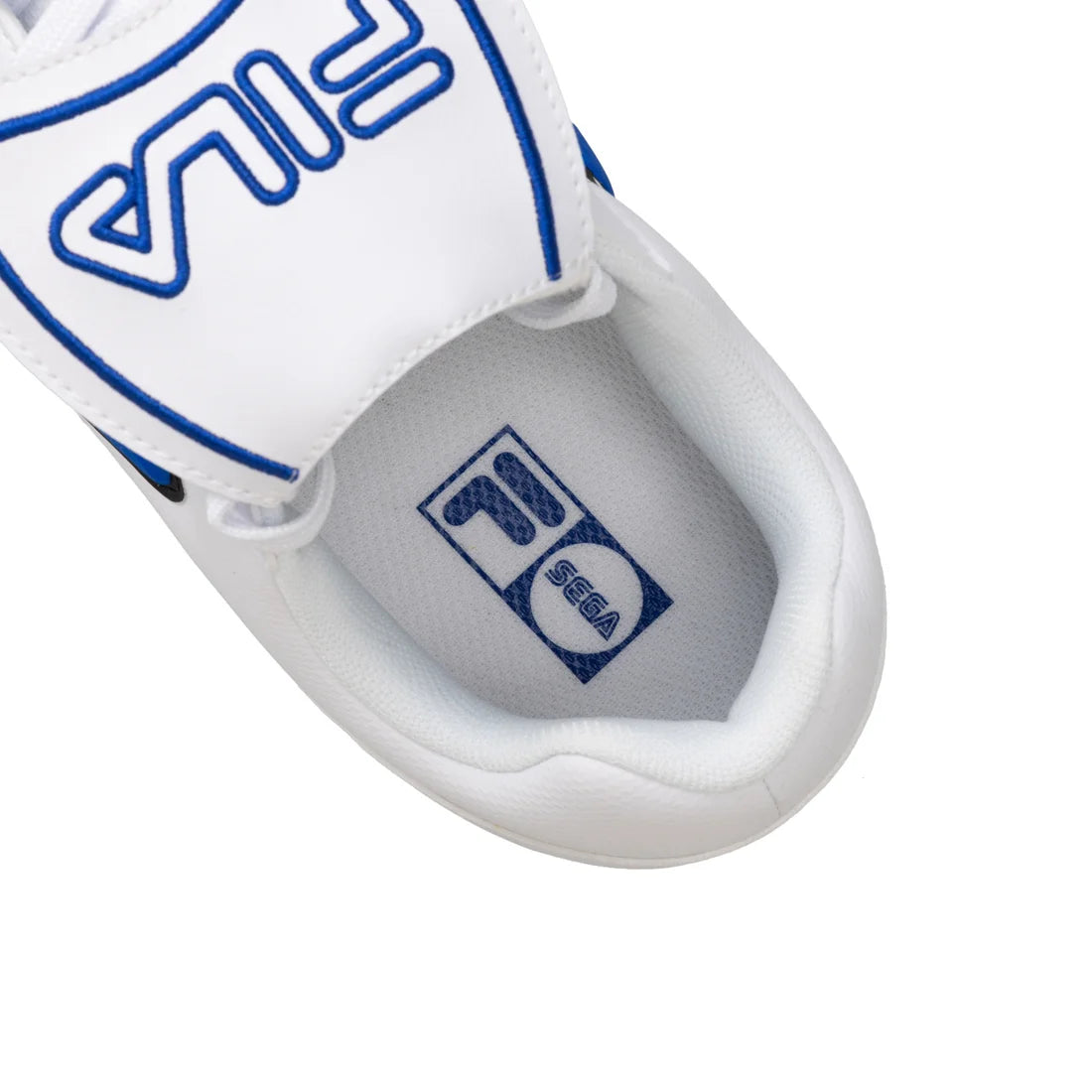 Sega x Fila Collection - FILA FASCINO LG-SEGA Football Casual Sneakers Pure White