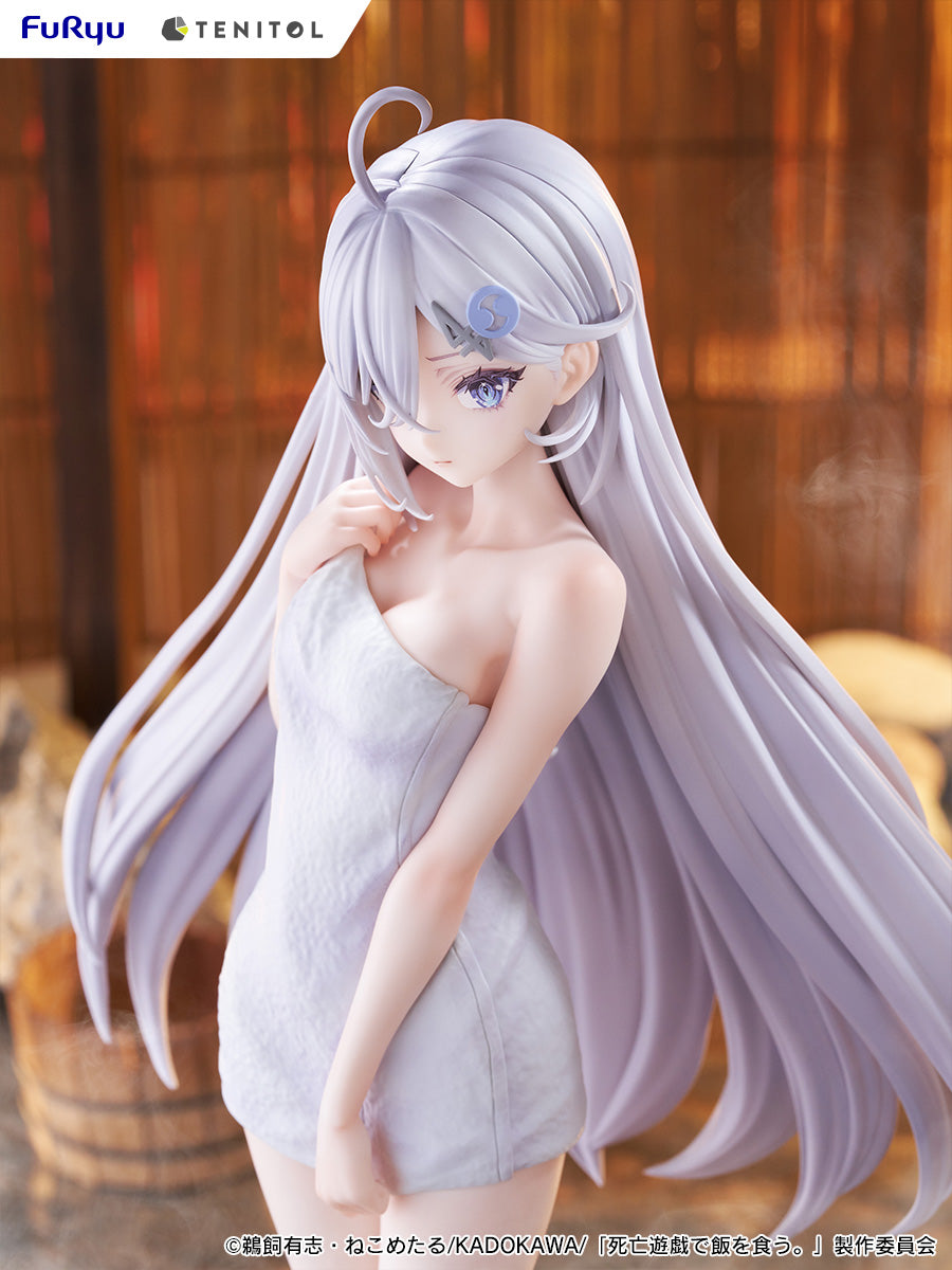 Shiboyugi : Playing Death Games to Put Food on the Table Tenitol Tall Figure - Yuki Golden Bath Ver.