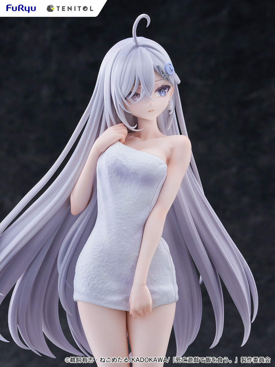 Shiboyugi : Playing Death Games to Put Food on the Table Tenitol Tall Figure - Yuki Golden Bath Ver.