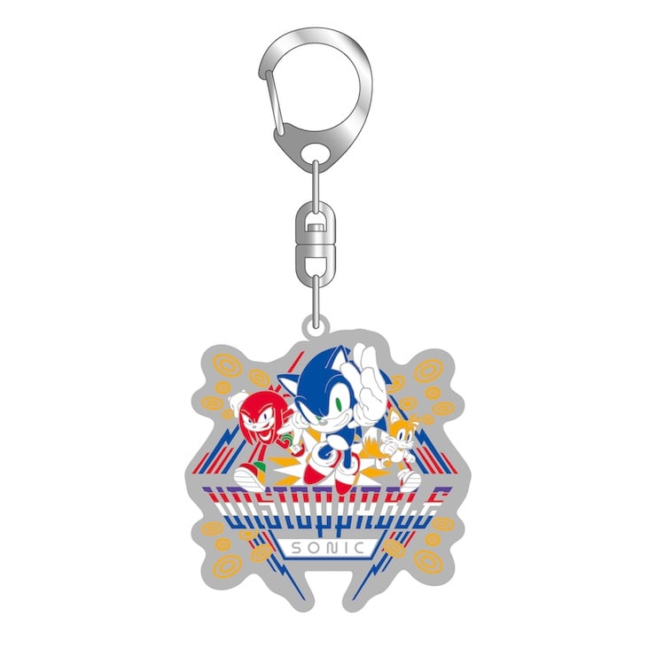 Sonic the Hedgehog - Retro Arcade Sonic Metal Keychain