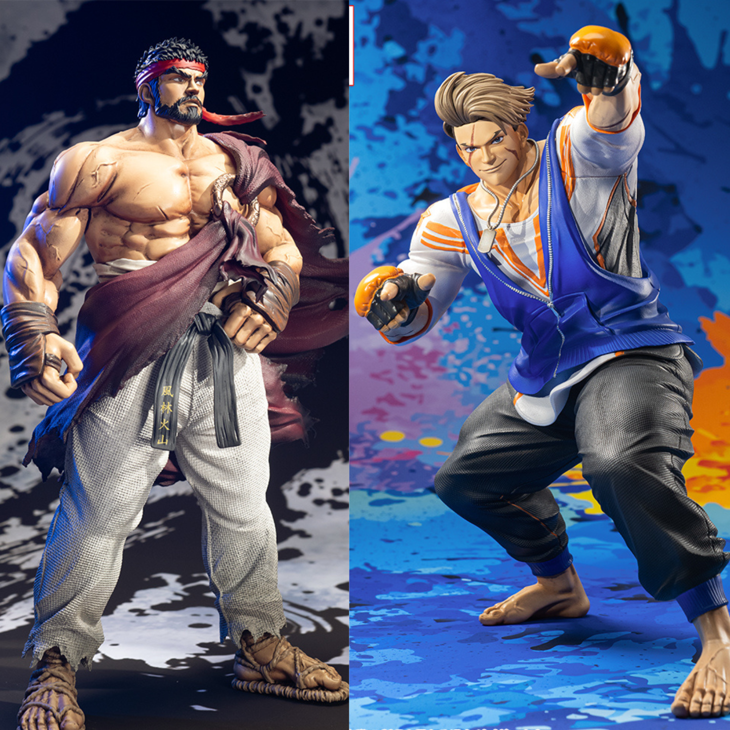 Special Bundle] Street Fighter 6 Figurizm A Figure - Ryu & Luke