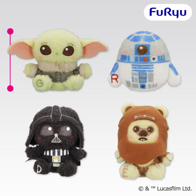 Star Wars - Milky Boa Mascot Complete Set of 4 Types