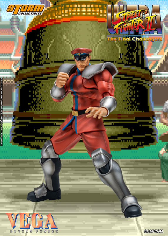 Street Fighter Ultra Street Fighter Ii the Final Challengers Action Figure - M. Bison