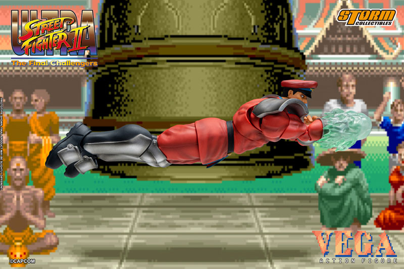 Street Fighter Ultra Street Fighter Ii the Final Challengers Action Figure - M. Bison