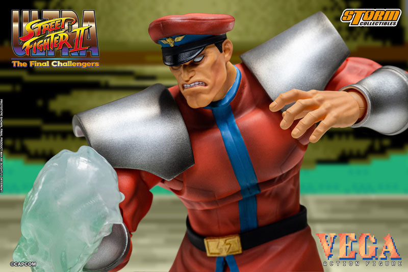 Street Fighter Ultra Street Fighter Ii the Final Challengers Action Figure - M. Bison