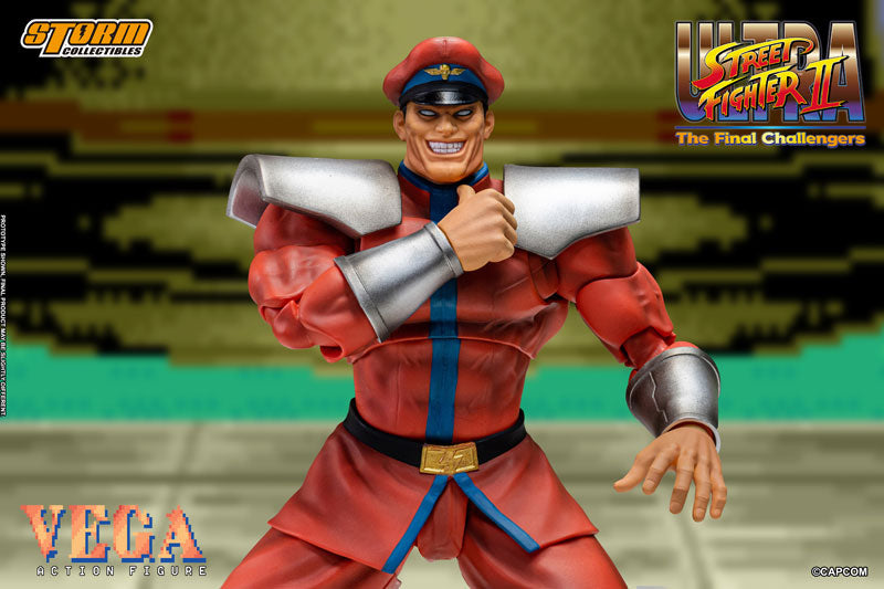 Street Fighter Ultra Street Fighter Ii the Final Challengers Action Figure - M. Bison