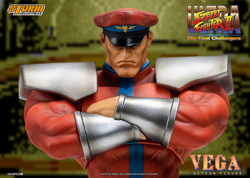 Street Fighter Ultra Street Fighter Ii the Final Challengers Action Figure - M. Bison
