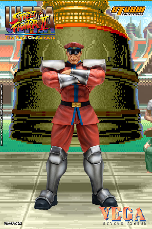 Street Fighter Ultra Street Fighter Ii the Final Challengers Action Figure - M. Bison