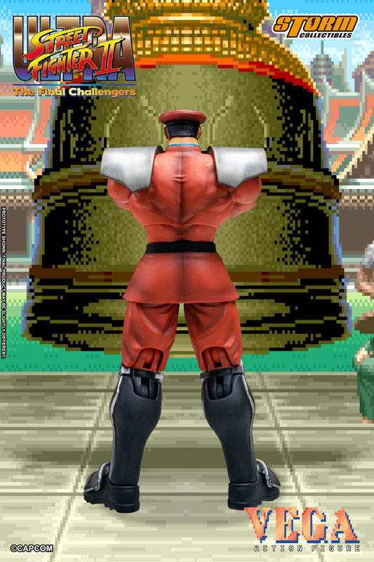 Street Fighter Ultra Street Fighter Ii the Final Challengers Action Figure - M. Bison