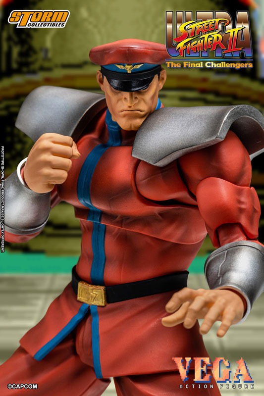 Street Fighter Ultra Street Fighter Ii the Final Challengers Action Figure - M. Bison
