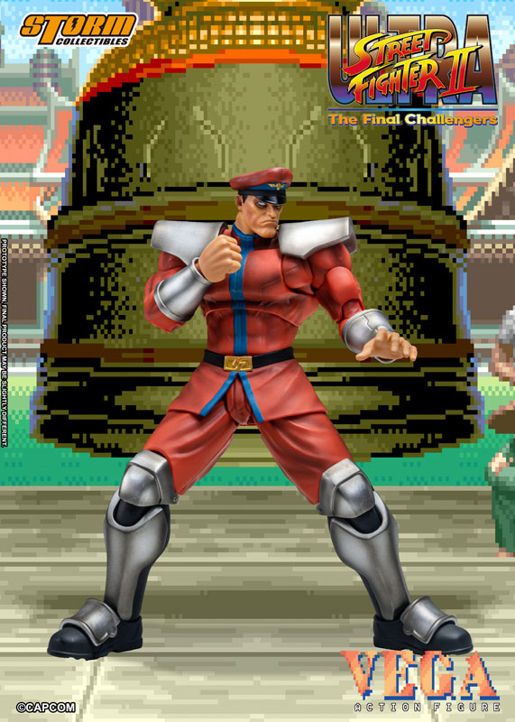 Street Fighter Ultra Street Fighter Ii the Final Challengers Action Figure - M. Bison