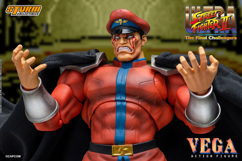 Street Fighter Ultra Street Fighter Ii the Final Challengers Action Figure - M. Bison