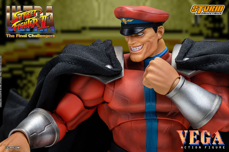 Street Fighter Ultra Street Fighter Ii the Final Challengers Action Figure - M. Bison