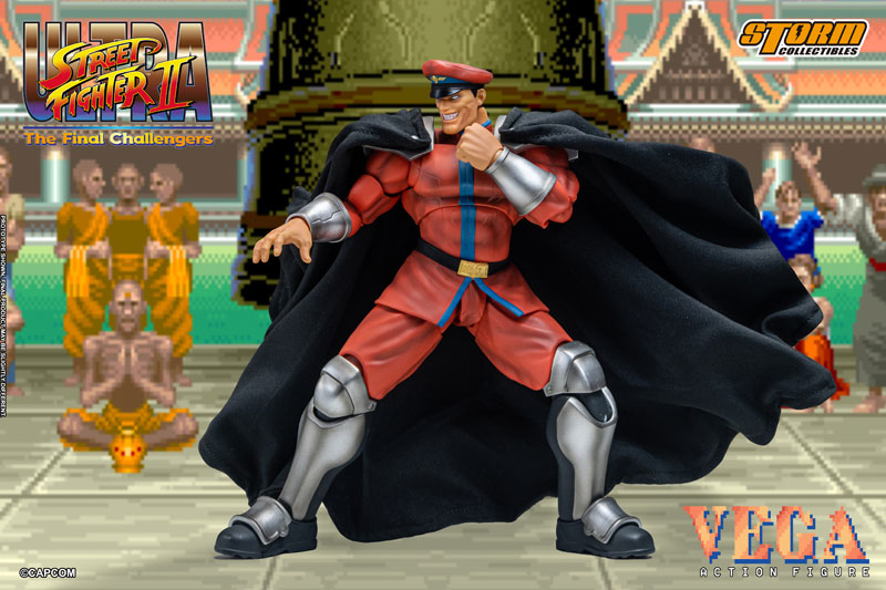 Street Fighter Ultra Street Fighter Ii the Final Challengers Action Figure - M. Bison