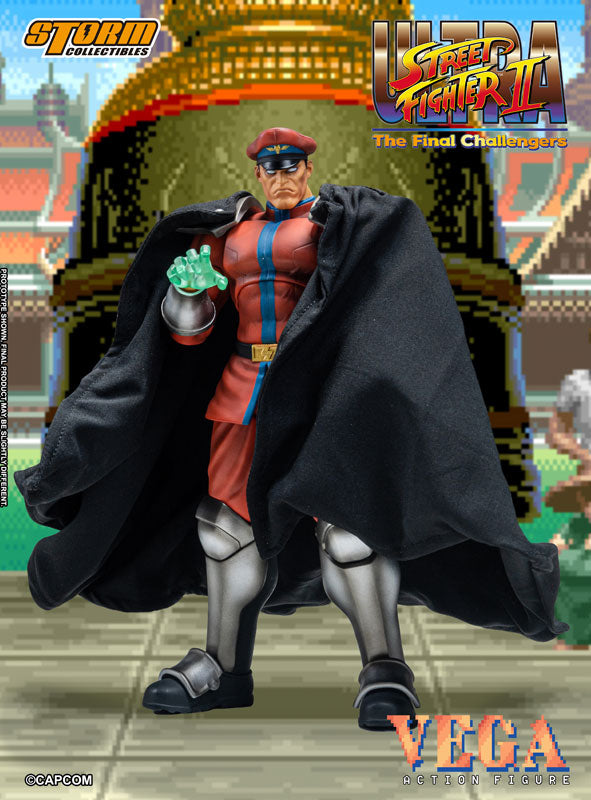Street Fighter Ultra Street Fighter Ii the Final Challengers Action Figure - M. Bison