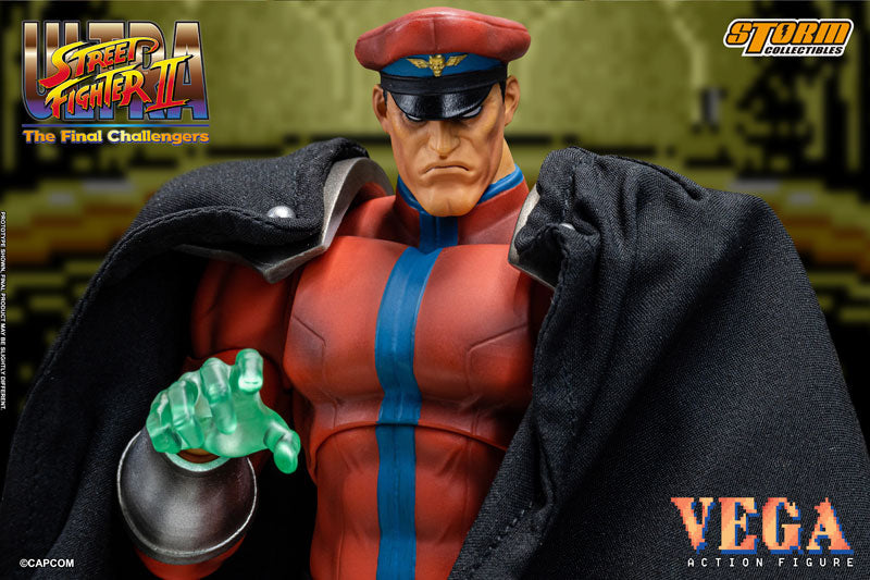 Street Fighter Ultra Street Fighter Ii the Final Challengers Action Figure - M. Bison