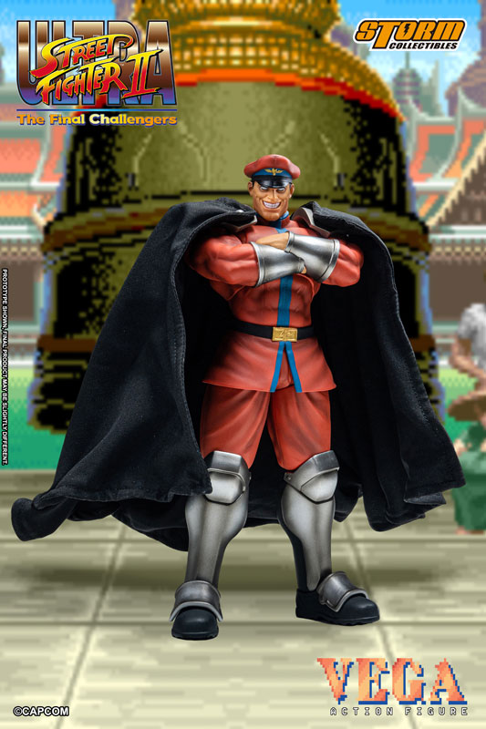 Street Fighter Ultra Street Fighter Ii the Final Challengers Action Figure - M. Bison