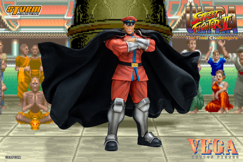Street Fighter Ultra Street Fighter Ii the Final Challengers Action Figure - M. Bison
