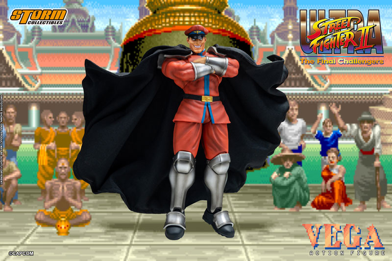 Street Fighter Ultra Street Fighter Ii the Final Challengers Action Figure - M. Bison
