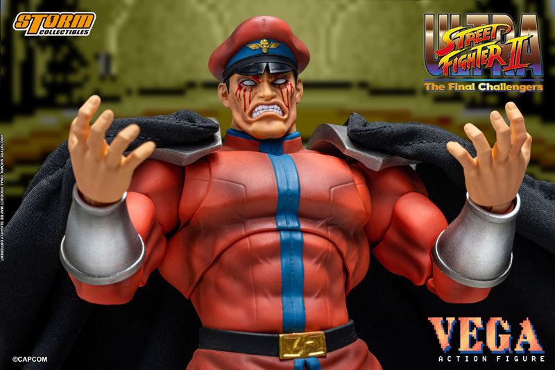 Street Fighter Ultra Street Fighter Ii the Final Challengers Action Figure - M. Bison