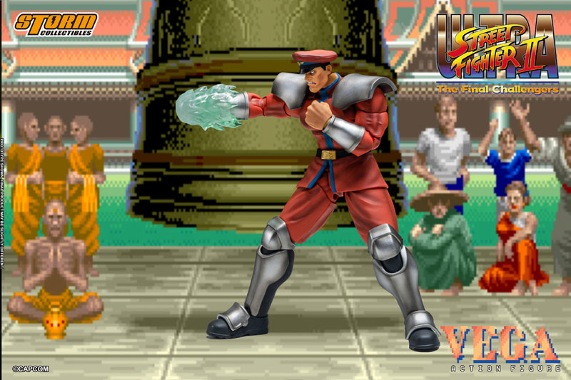 Street Fighter Ultra Street Fighter Ii the Final Challengers Action Figure - M. Bison