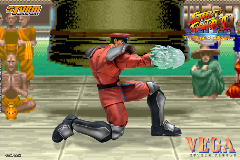 Street Fighter Ultra Street Fighter Ii the Final Challengers Action Figure - M. Bison