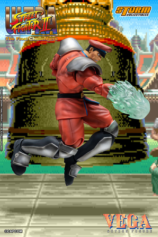 Street Fighter Ultra Street Fighter Ii the Final Challengers Action Figure - M. Bison