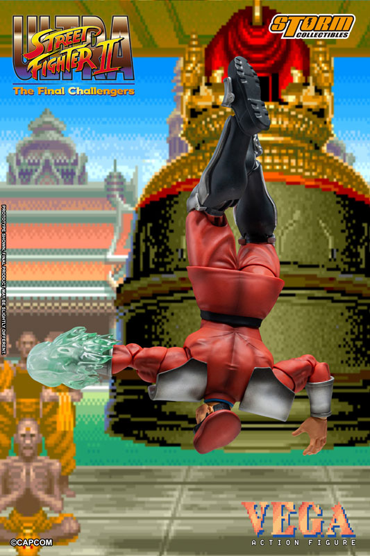 Street Fighter Ultra Street Fighter Ii the Final Challengers Action Figure - M. Bison