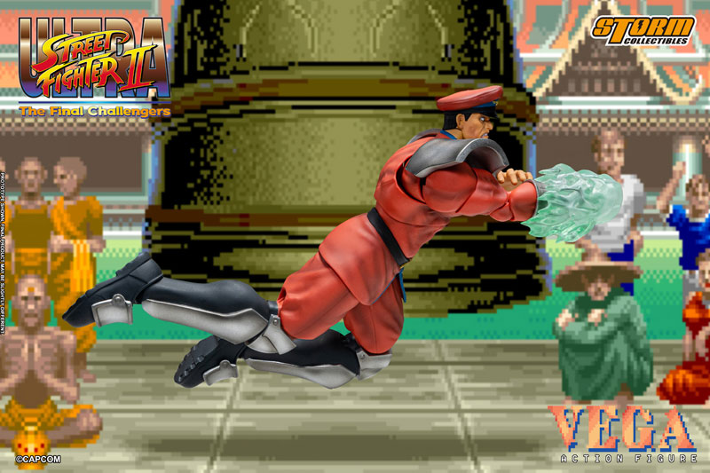 Street Fighter Ultra Street Fighter Ii the Final Challengers Action Figure - M. Bison
