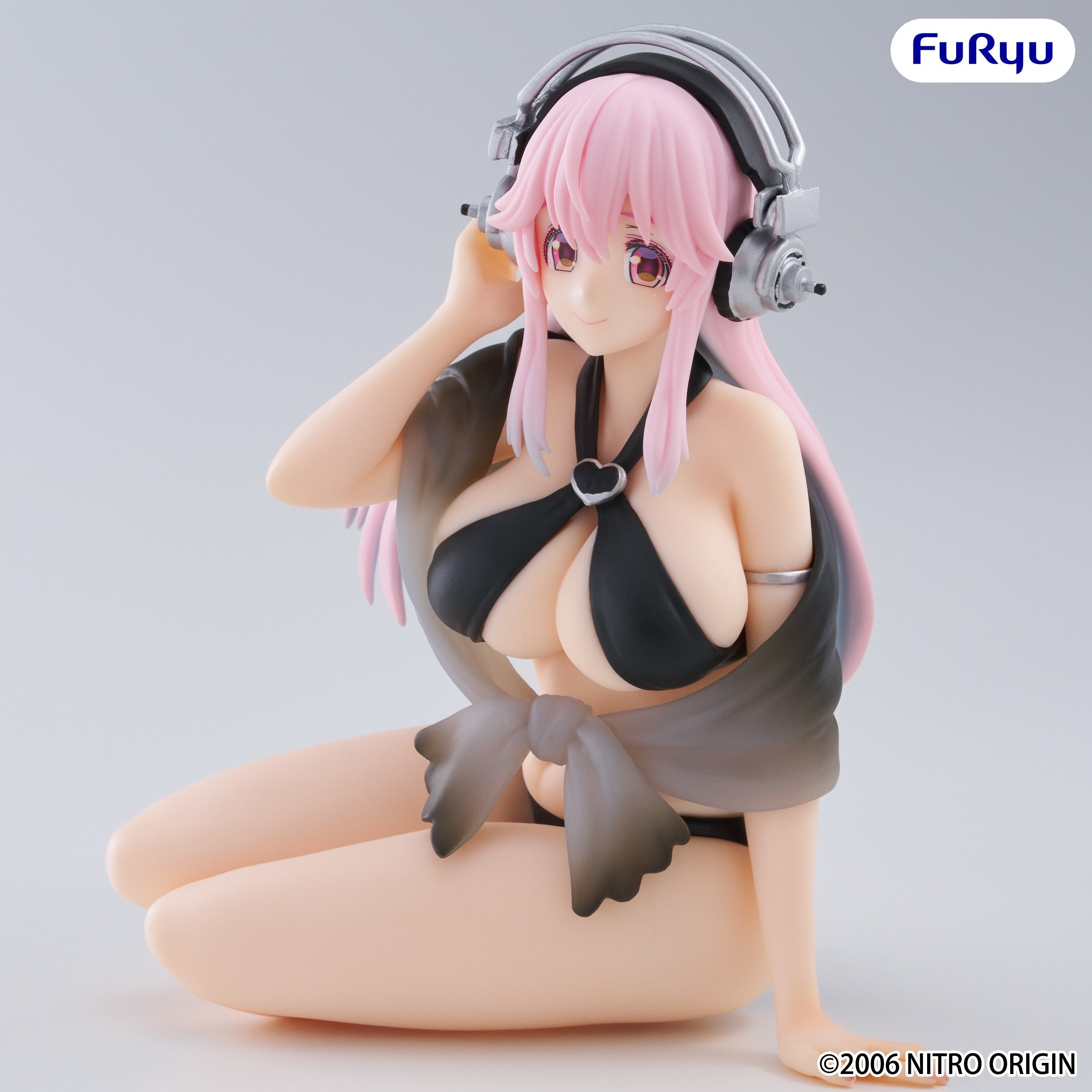 Super Sonico Series Noodle Stopper Figure- Super Sonico Bikini Ver.