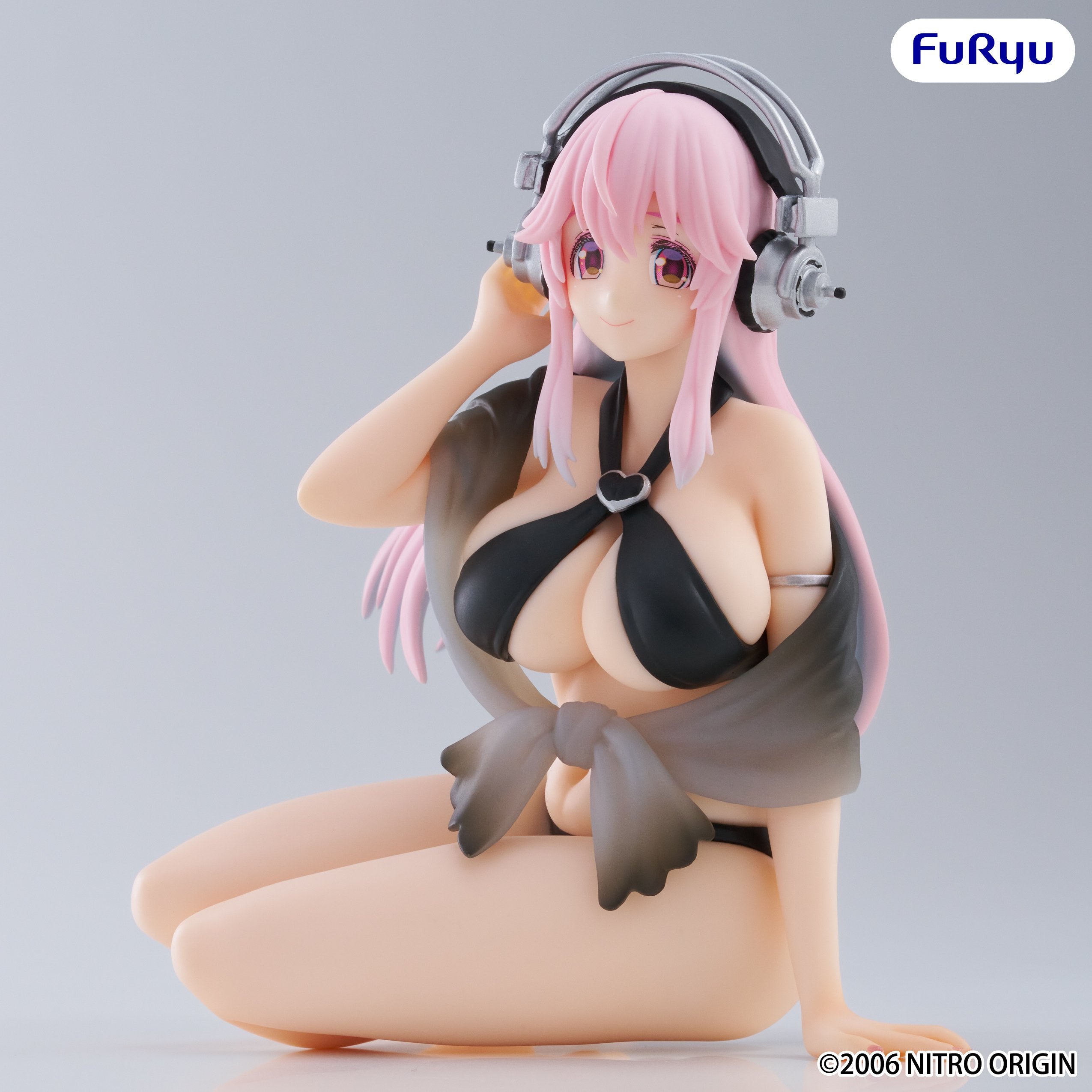 Super Sonico Series Noodle Stopper Figure- Super Sonico Bikini Ver.