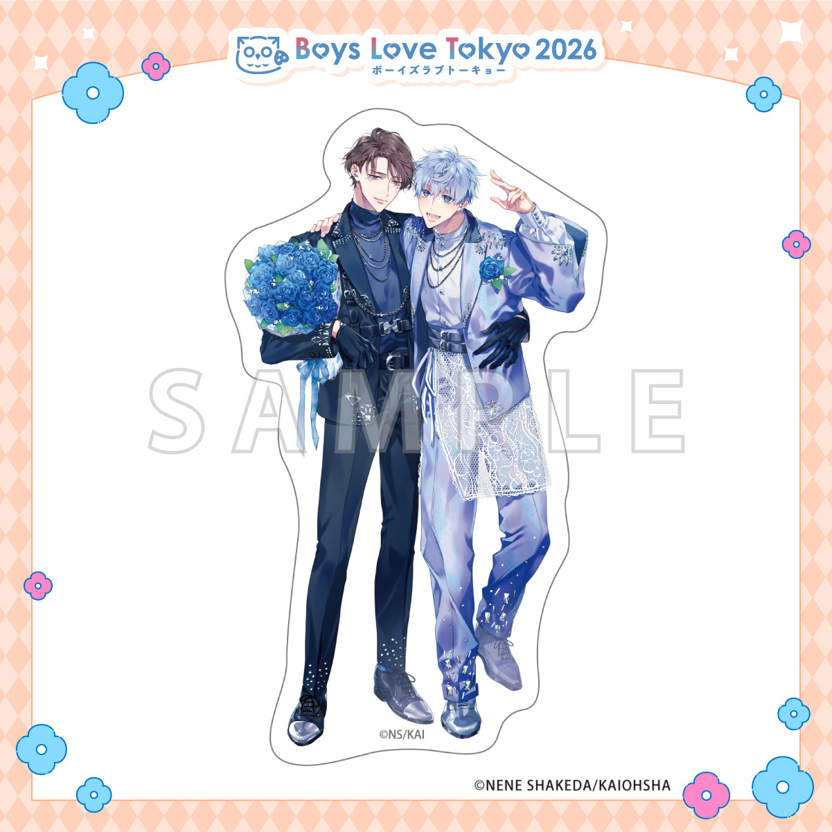 Sweet Trap at Midnight - Boys Love Tokyo 2026 Die-Cut Stickers