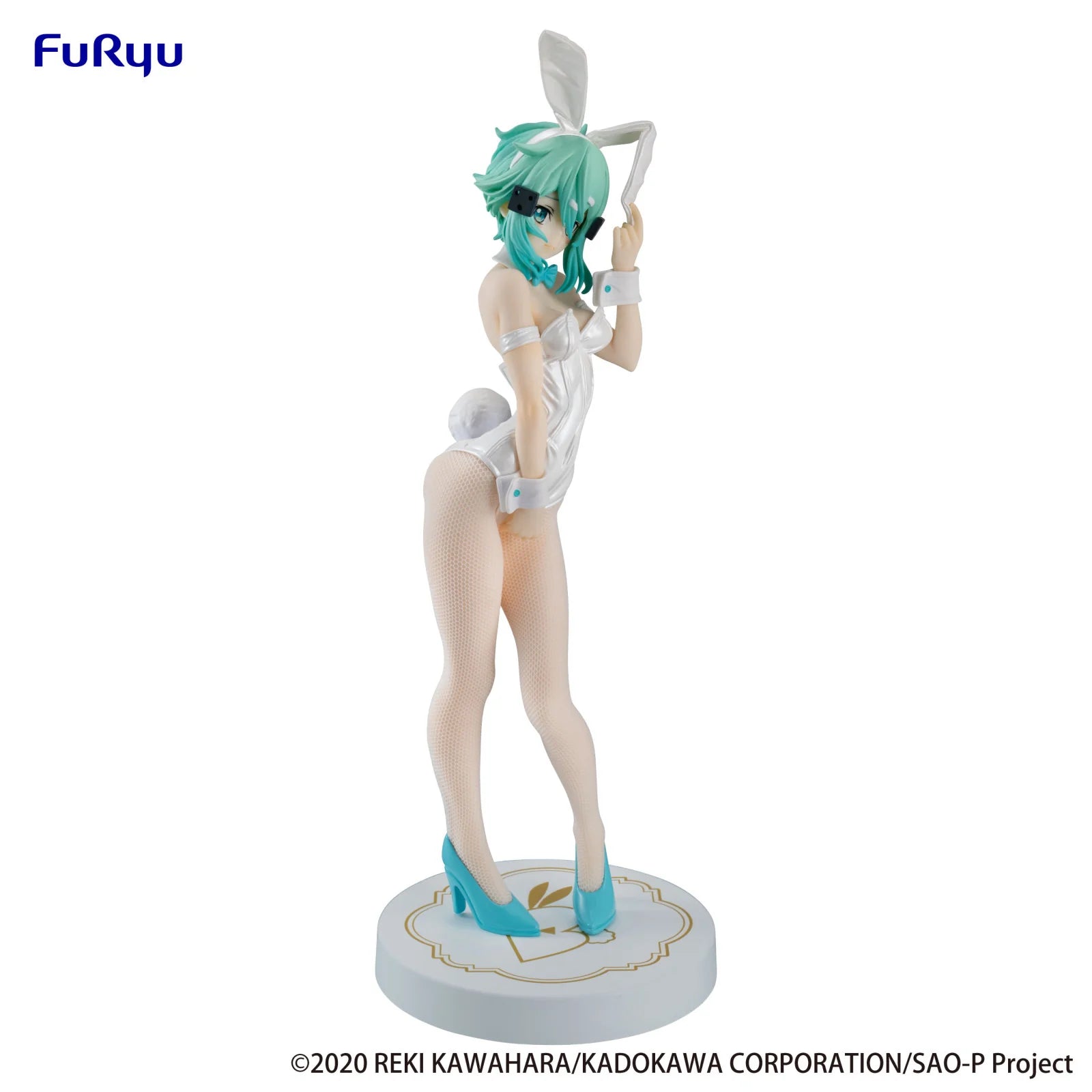 Sword Art Online BiCute Bunnies Figure - Sinon White Pearl ver.