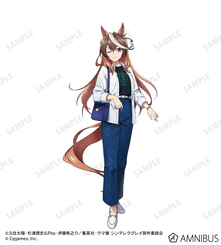 Uma Musume Cinderella Gray x POP UP SHOP in Marui - Unisex Big Silhouette T-shirt