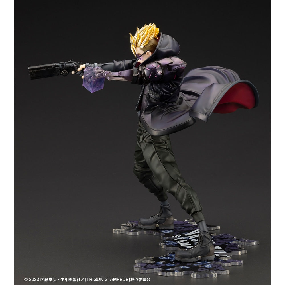 Trigun Stampede ARTFX J Figure - Vash the Stampede The Gunman in Black Ver.