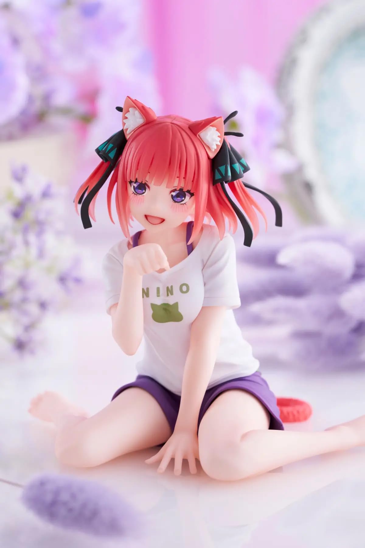 THE QUINTESSENTIAL QUINTUPLETS FIGURE - DESKTOP CUTE NAKANO NINO CAT ROOM WEAR VER.