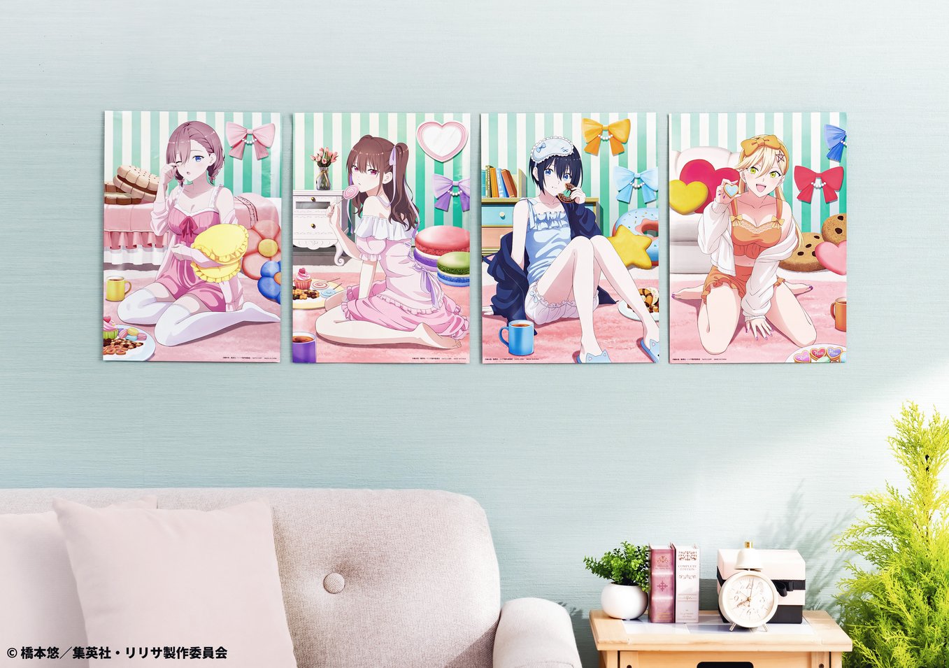 Taito Kuji 2.5 Dimensional Seduction Sweet Candy Temptation - E Prize A3 Posters Complete Set of 8 Types