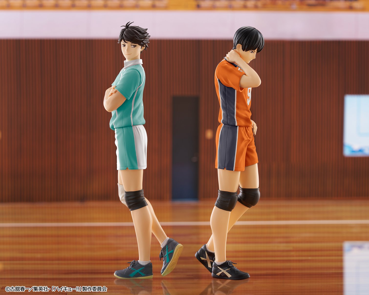 Taito Kuji Haikyu!! Karasuno High School VS Aoba Johsai High School - LH Prize Tobio Kageyama & Oikawa Toru Figure Set