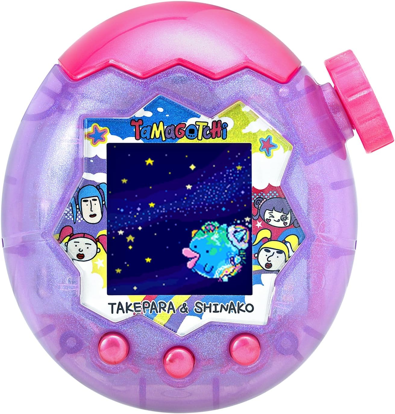 Tamagotchi Paradise - Purple Sky Takeshita Paradise & Shinako Special Set