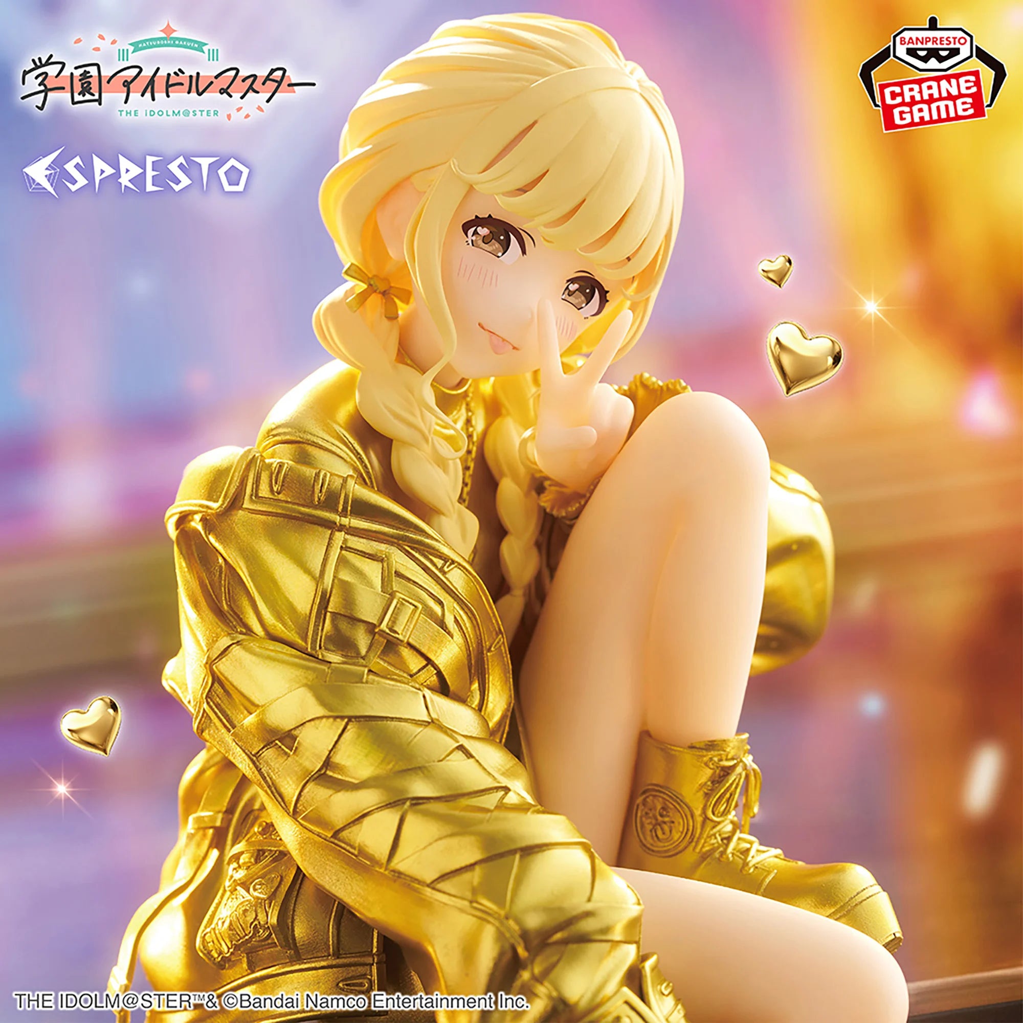 The Idolmaster Gakuen Espresto Charming Pose - Kotone Fujita Gold Shine Ver.