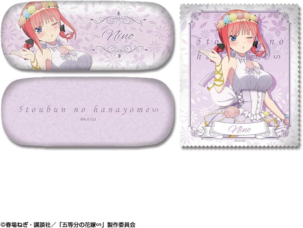 The Quintessential Quintuplets - Glasses Case Set Nino Nakano Flower Fairy Ver.
