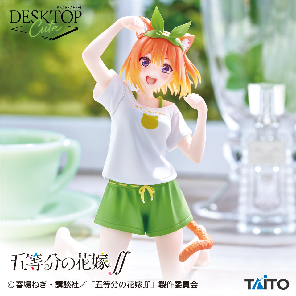 The Quintessential Quintuplets Desktop Cute - Yotsuba Nakano Original Cat Roomwear Ver.
