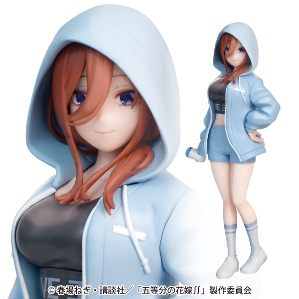 The Quintessential Quintuplets Fascinity Figure - Miku Gym Date Ver.