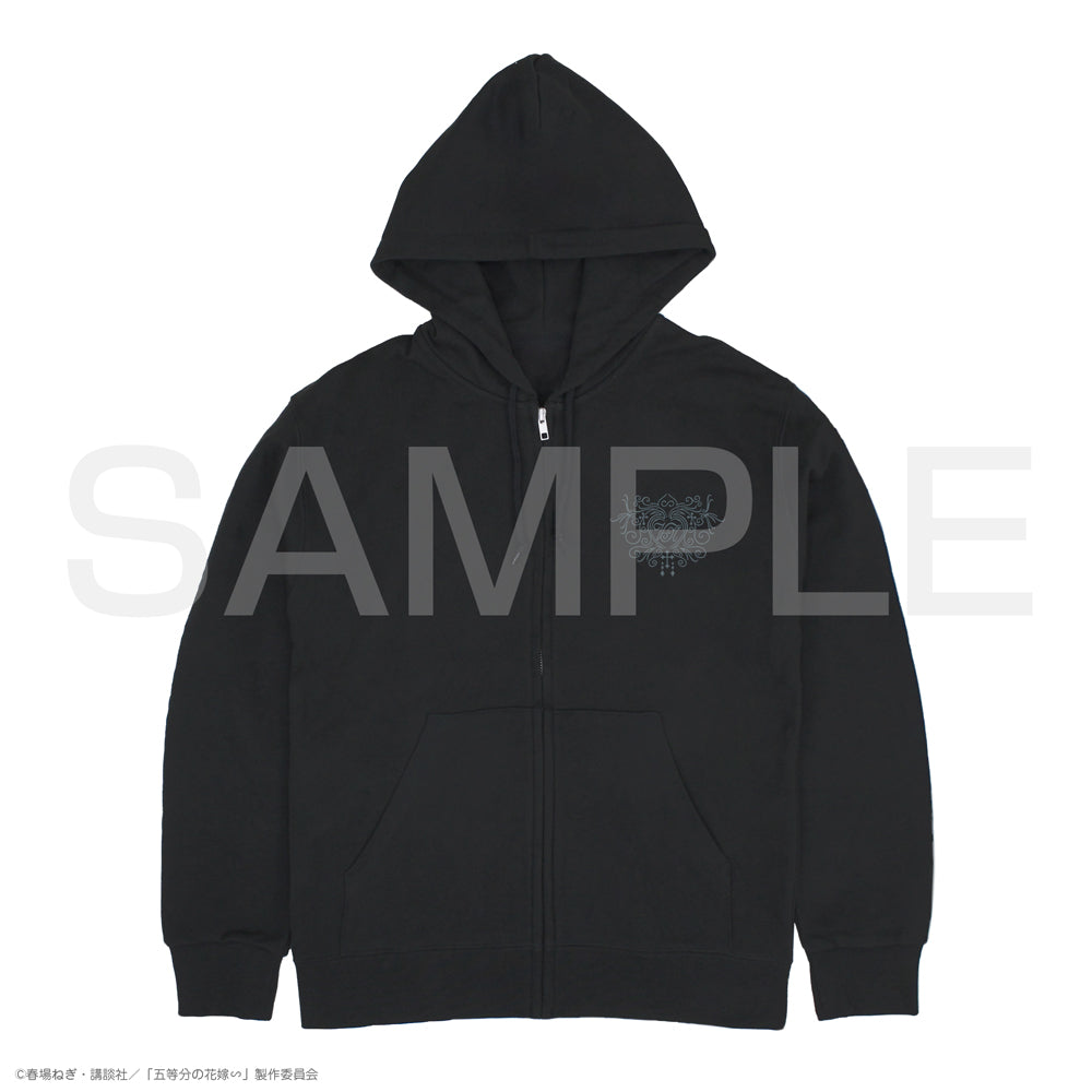 The Quintessential Quintuplets Zip Hoodie - Miku Nakano Black Version