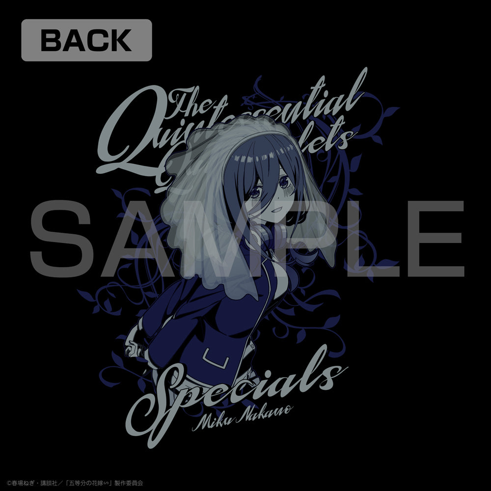 The Quintessential Quintuplets Zip Hoodie - Miku Nakano Black Version