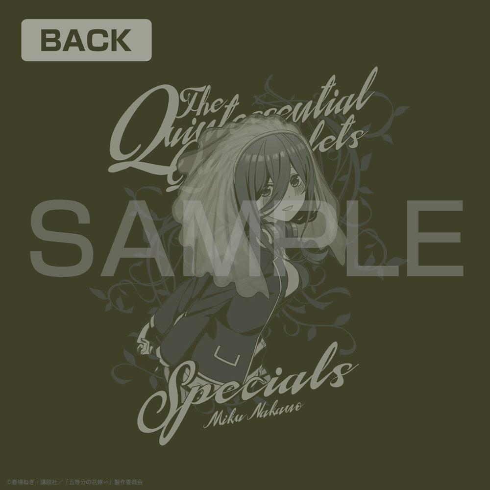The Quintessential Quintuplets Zip Hoodie - Miku Nakano Moss Version