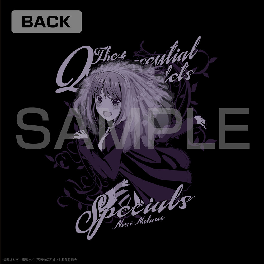 The Quintessential Quintuplets Zip Hoodie - Nino Nakano Black Version