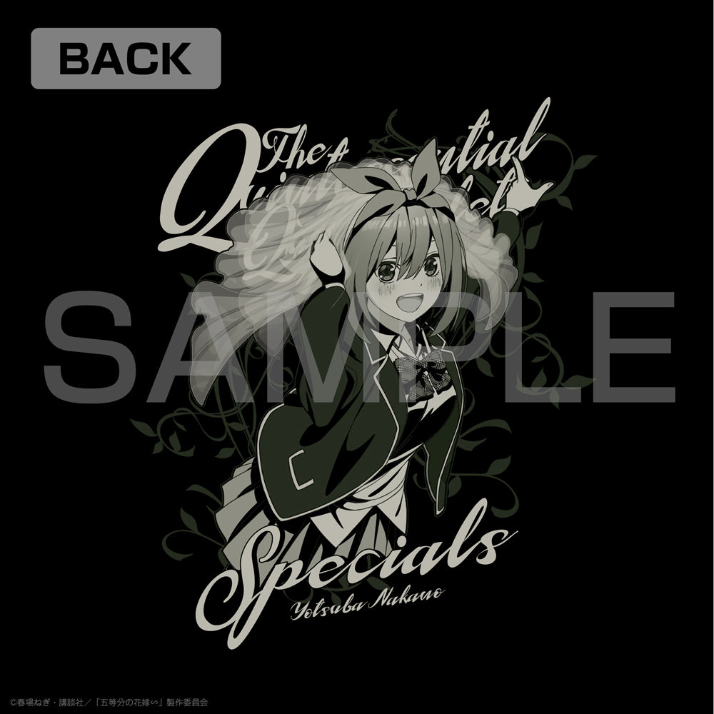 The Quintessential Quintuplets Zip Hoodie - Yotsuba Nakano Black Version